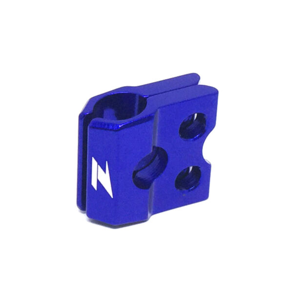 ZETA F-BRAKE LINE CLAMP KAW KXF/KLX, SUZ RM/RMZ BLUE