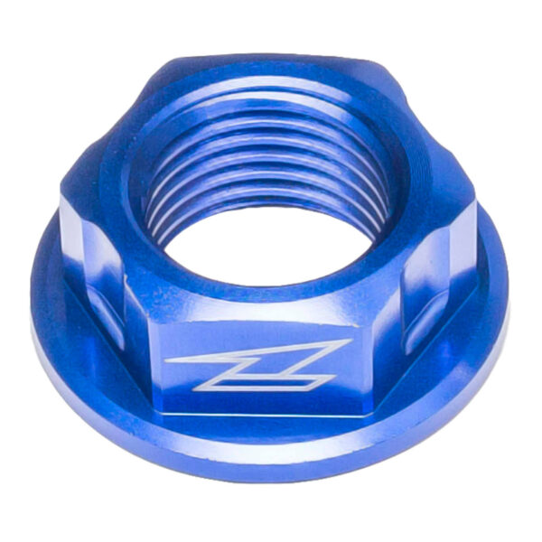 ZETA AXLE NUT M16X22-P1.5 H11 BLUE