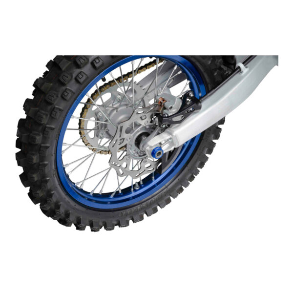 ZETA AXLE NUT M22X32-P1.5 H12L BLUE