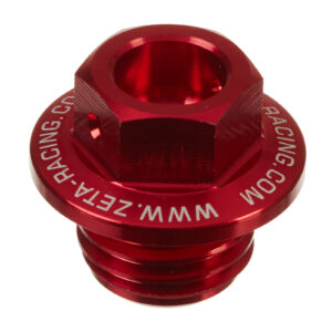ZETA OIL FILLER PLUG HON CRF250R '18- RED