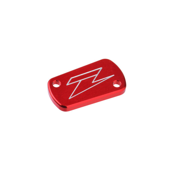 ZETA R-BRAKE RESERVOIR COVER SUZ RM/RMZ, KAW KX/KXF RED