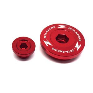 ZETA ENGINE PLUGS KAW KX250/F '11-19, KX450F '09-18 RED