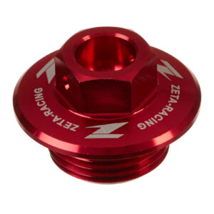 ZETA OIL FILLER PLUG SUZ RM/RMZ, YAM SEROW 250 RED