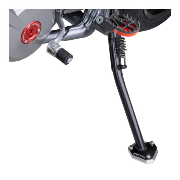 ZETA S.STAND EXTENDER BLK/SLV SUZ DRZ400S/SM '00-