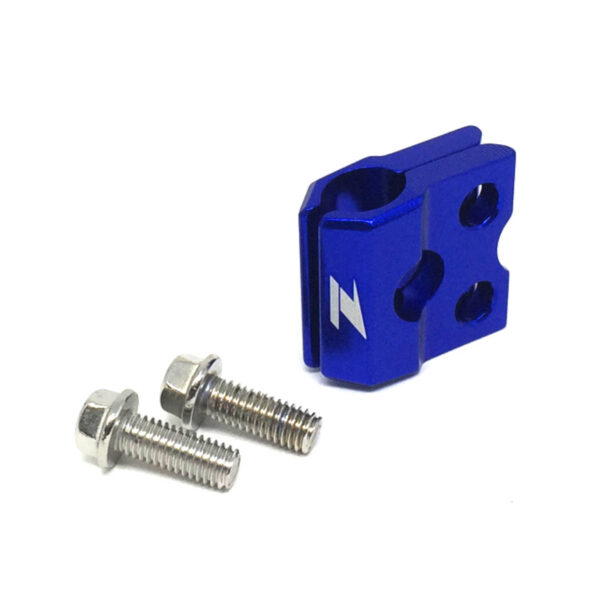 ZETA F-BRAKE LINE CLAMP YAM YZ/YZF/WRF BLUE