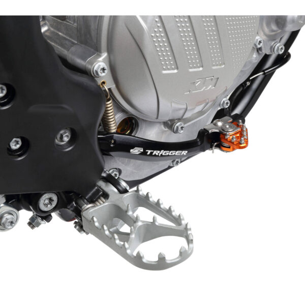 ZETA TRIGGER BRAKE PEDAL KTM SX '16- ORANGE W/BEARING