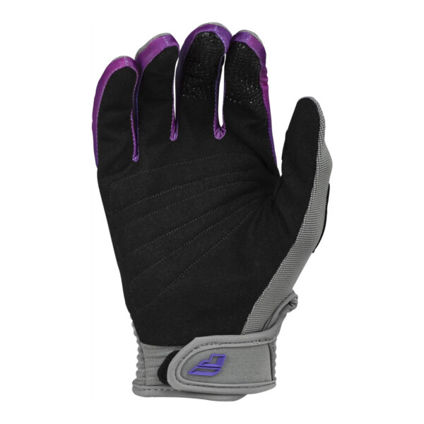 FLY Racing 2024 Youth F-16 Gloves - Grey / Pink / PURPLE