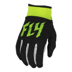 FLY Racing 2024 Youth F-16 Gloves - Black / Neon Green