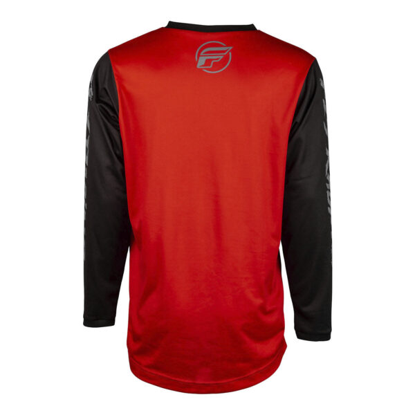 FLY Racing 2024 Youth F-16 Jersey - Red / / Grey Black