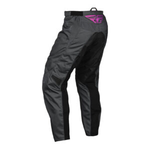 FLY Racing 2024 Youth F-16 Pants - Grey / / Pink Charcoal