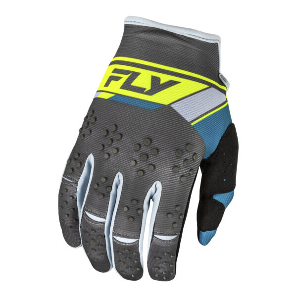 FLY Racing 2024 Kinetic Prix Gloves - / Hi-Vis Charcoal