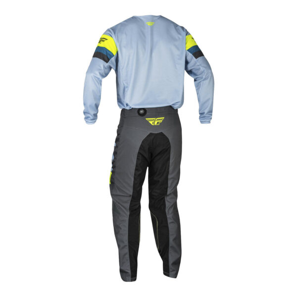 FLY Racing 2024 Kinetic Prix Pants - Ice Grey / / Hi-Vis Charcoal