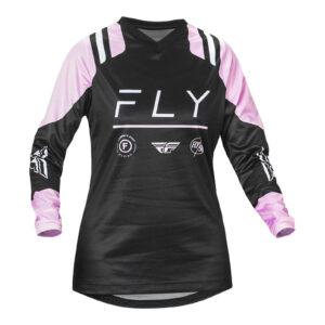 FLY Racing 2024 Womens F-16 Jersey - Black / LAVENDER