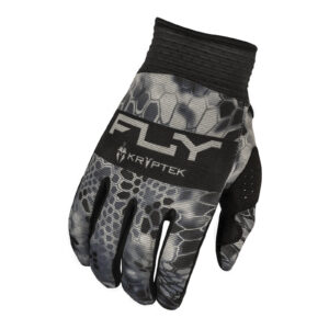 FLY Racing 2024 F-16 S.E. Kryptek Gloves - Moss Grey / Black