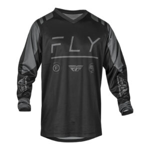 FLY Racing 2024 F-16 Jersey - Black / Charcoal
