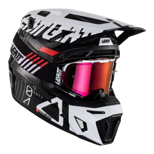Leatt 9.5 Helmet & Goggle Kit - / White CARBON