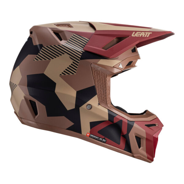 Leatt Helmet Kit Moto 8.5 V24 - Rubystone  L