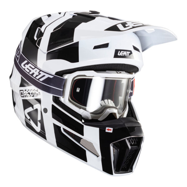 Leatt Helmet Kit Moto 3.5 V24 - Black / White