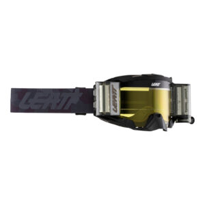 LEATT GOGGLE VELOCITY 5.5 ROLL-OFF STEALTH YELLOW 70%