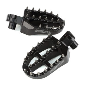 ZETA ALUMINUM FOOTPEGS YZF250/450,YZ125/250 BLACK
