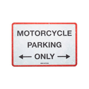 OXFORD GARAGE METAL SIGN: PARKING