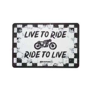 OXFORD GARAGE METAL SIGN: RIDE