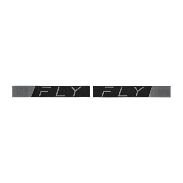FLY Racing 2024 Zone Pro Goggle - Black / Grey with Black Mirror / Smoke Lens