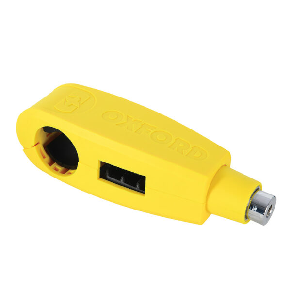 Oxford Security Lever Lock - Yellow