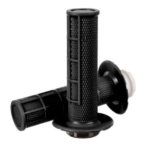 Whites Lock Grips - Half Waffle - Black (with 6 Cams)