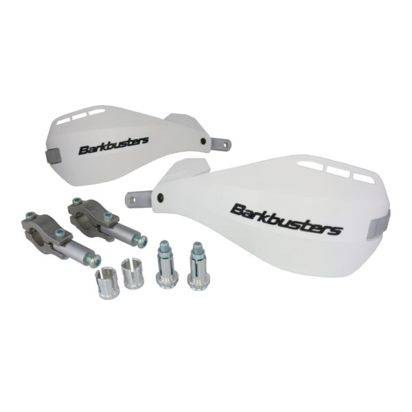 Barkbusters Mini Ego Handguard - 80cc MX - White