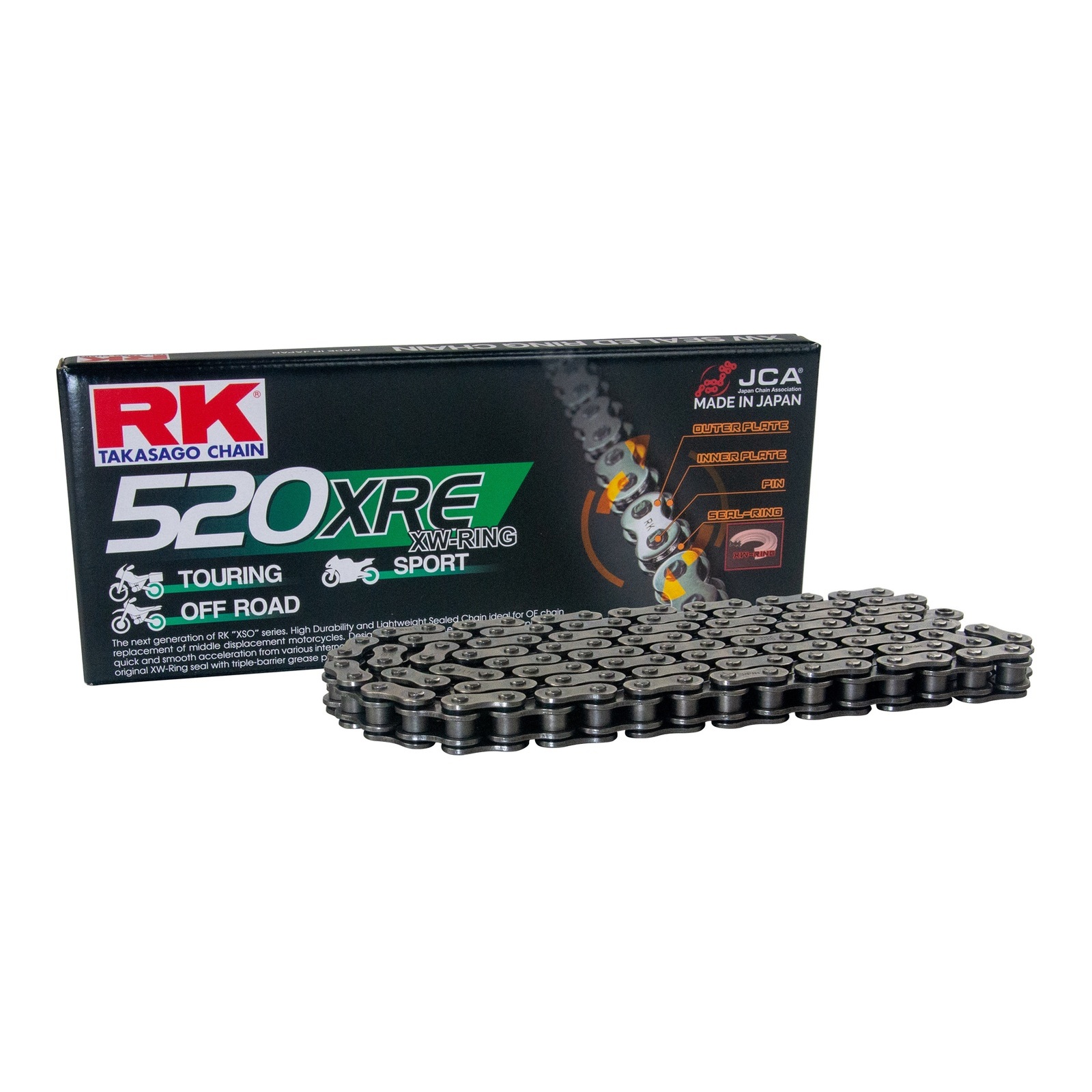 Chain RK 520XRE x 104 XW-Ring