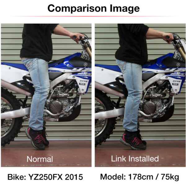 Zeta RSL-Lowdown -30mm KTM 125/250SX '16-, 250/350/450SXF '16-