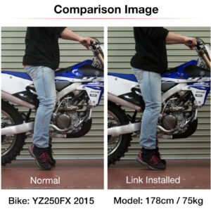 Zeta RSL-LowDown -30mm Beta RR/RS/Xtrainer - Red
