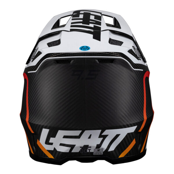 Leatt 2025 9.5 Helmet Kit - Carbon / White (XL/61-62cm)