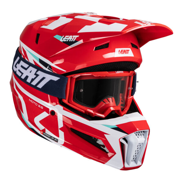 Leatt 2025 3.5 Helmet Kit - Red (2XL/63-64cm)