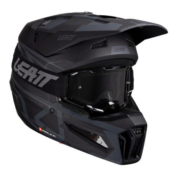 Leatt 2025 3.5 Helmet Kit - Stealth (2XL/63-64cm)