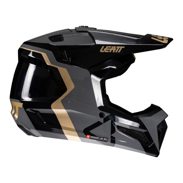 Leatt 2025 3.5 Junior Helmet Kit - Black (L/53-54cm)