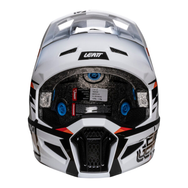 Leatt 2025 3.5 Junior Helmet Kit - White (L/53-54cm)