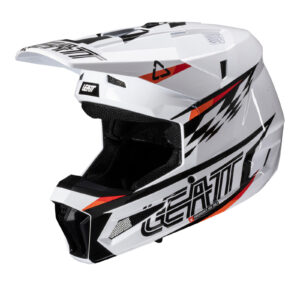 Leatt 2025 3.5 Junior Helmet Kit - White (L/53-54cm)