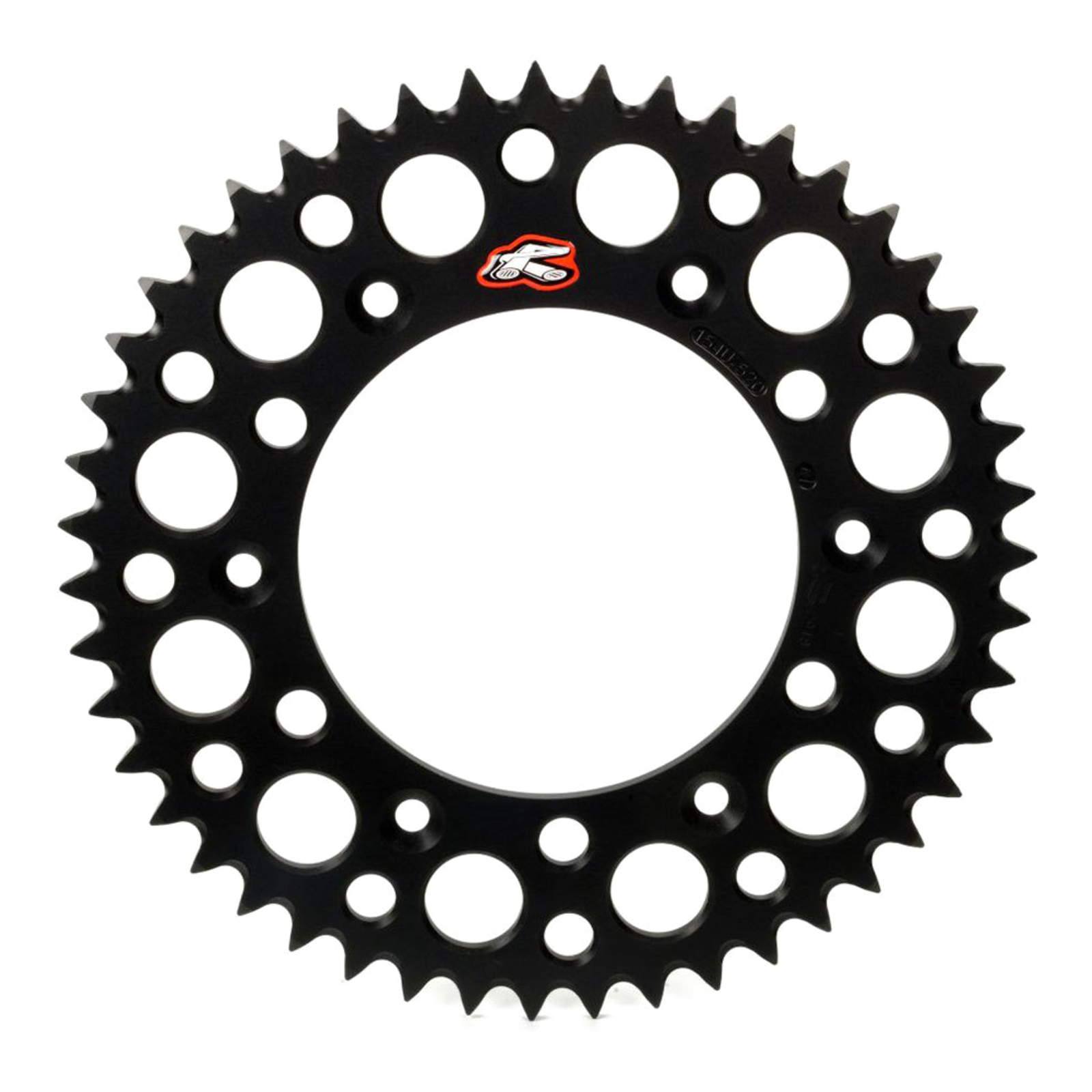 Renthal Sprocket Rear Black 50T Alloy 7075 T6 Grooved