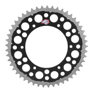 Renthal Sprocket Twinring Black 50T Bi-metal Grooved Packed