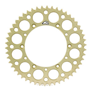 Renthal Sprocket Rear Hard Anodised 51T Suz 7075 T6 Grooved