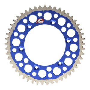Renthal Sprocket Twinring Blue 49T Bi-Metal Grooved Packed