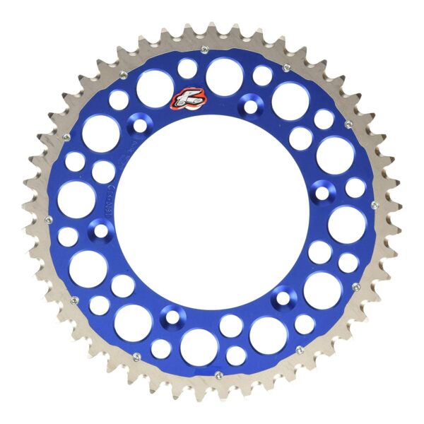 Renthal Sprocket Twinring Blue 49T Bi-Metal Grooved Packed