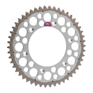Renthal Sprocket Twinring Silver 47T Bi-metal Grooved Packed