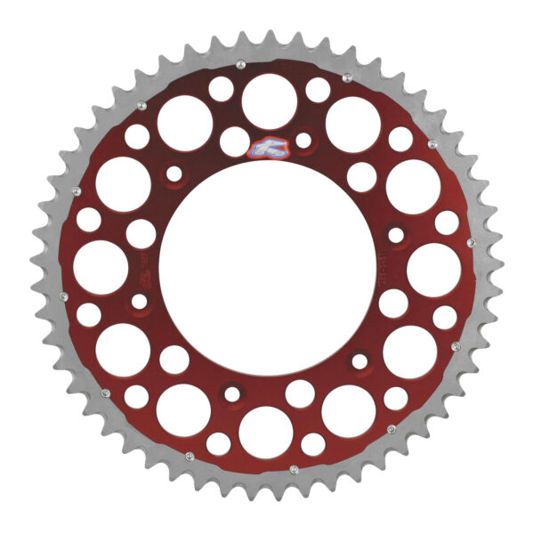Renthal Sprocket Twinring Red 51T Bi-Metal Grooved Packed