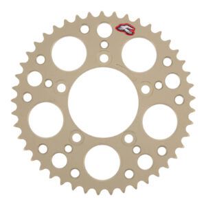 Renthal Sprocket Rear Silver 45T Alloy 7075 T6 Grooved Suzuki