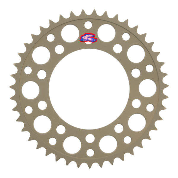 Renthal Sprocket Rear Silver 43T Alloy 7075 T6 Grooved Honda