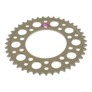 Renthal Sprocket Rear Silver 43T Alloy 7075 T6 Grooved Honda
