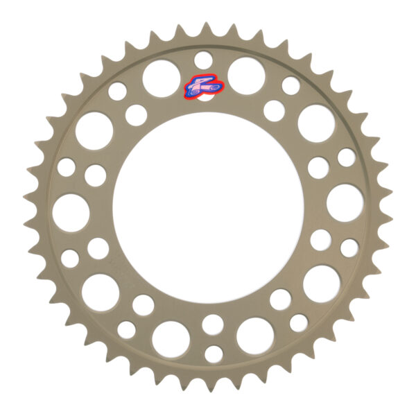 Renthal Sprocket Rear Silver 41T Alloy 7075 T6 Grooved Honda